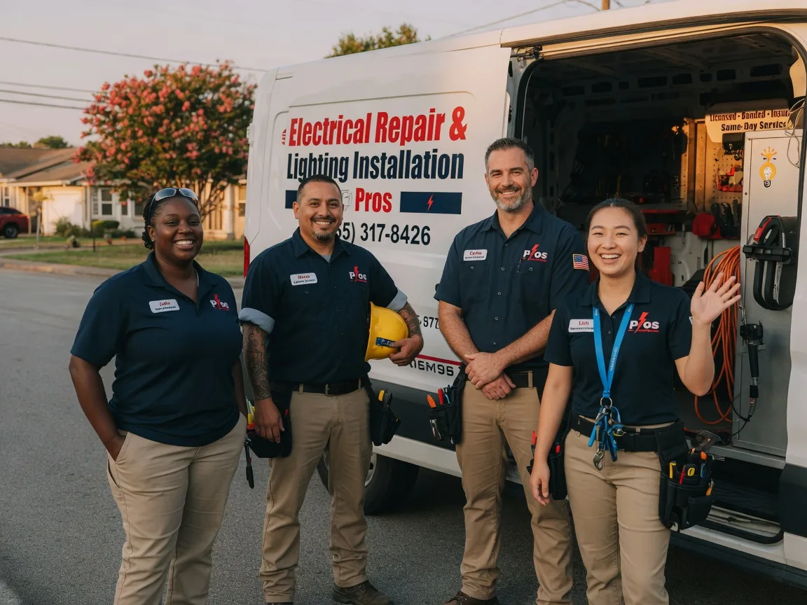Licensed Electrician company in Marietta, TX